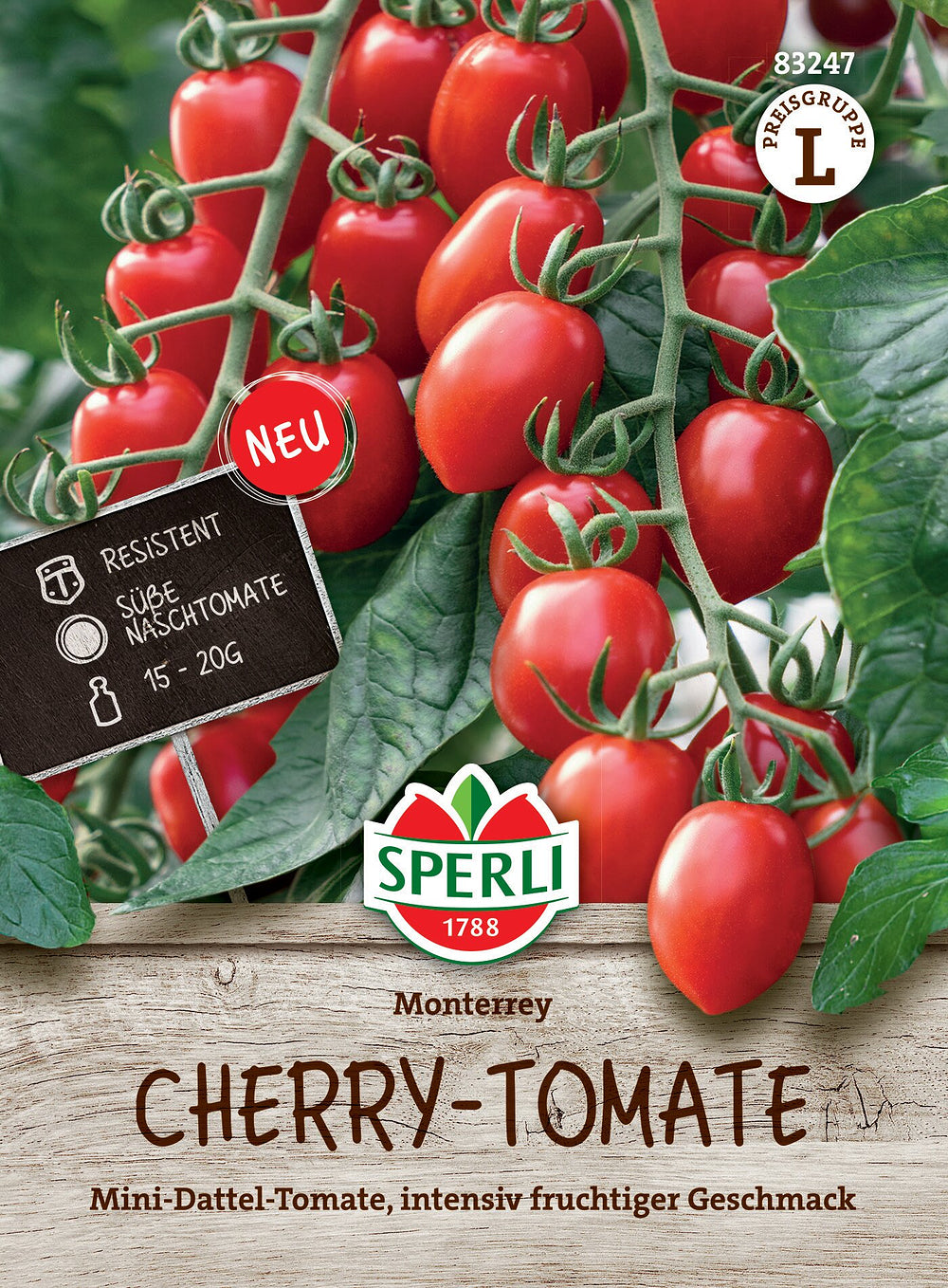 SPERLI Cherrytomaten-Samen 'Monterrey', F1*