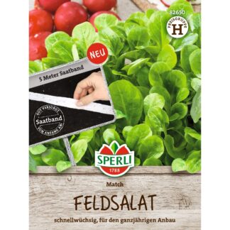 SPERLI Feldsalat-Samen 'Match', Saatband*