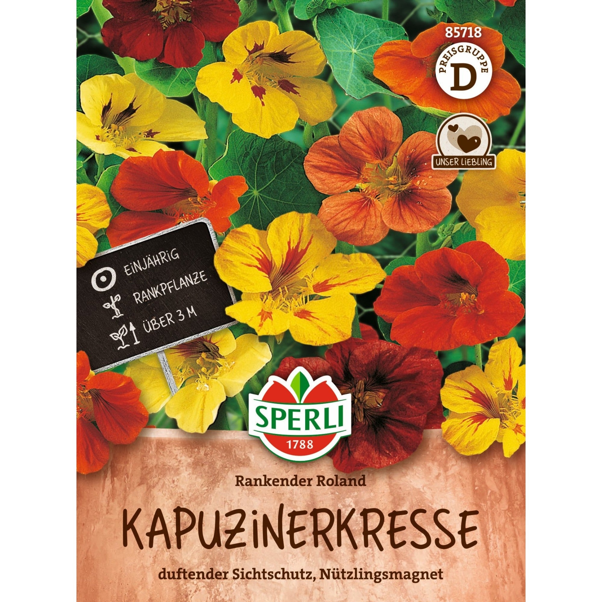 SPERLI Kapuzinerkresse-Samen 'Rankender Roland', bunt*