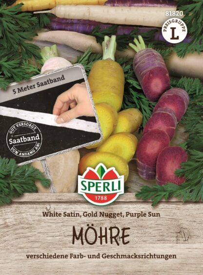 SPERLI Möhren-Mix, F1, Saatband*