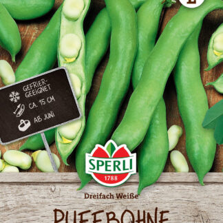SPERLI Puffbohnen-Samen 'Dreifach Weiße'*