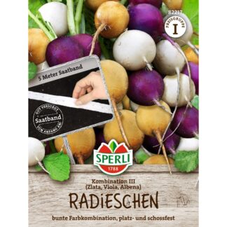 SPERLI Radieschen-Samen Kombination III, Saatband*