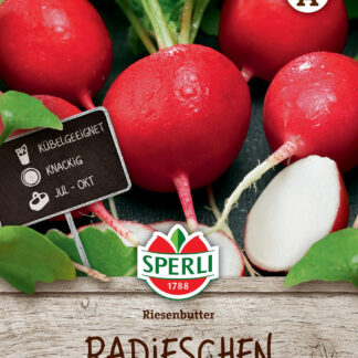 SPERLI Radieschen-Samen 'Riesenbutter', 1 Saattüte*
