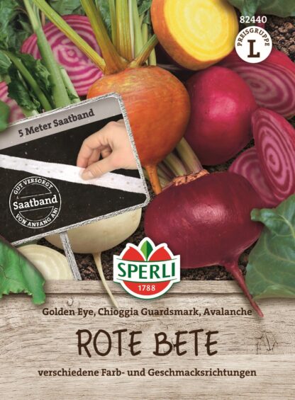 SPERLI Rote-Bete-Mix, Saatband*
