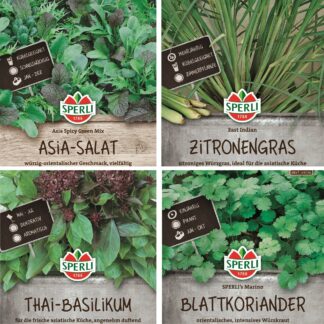SPERLI Saatgut-Set "Asiatischer Mix", 4 x Saatgut*