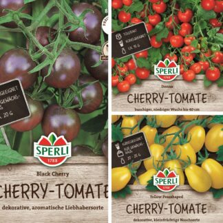 SPERLI Saatgut-Set "Bunter Cherrytomaten-Mix", 3 x Saatgut*