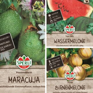 SPERLI Saatgut-Set "Exotische Früchte-Kollektion", 3 x Saatgut*