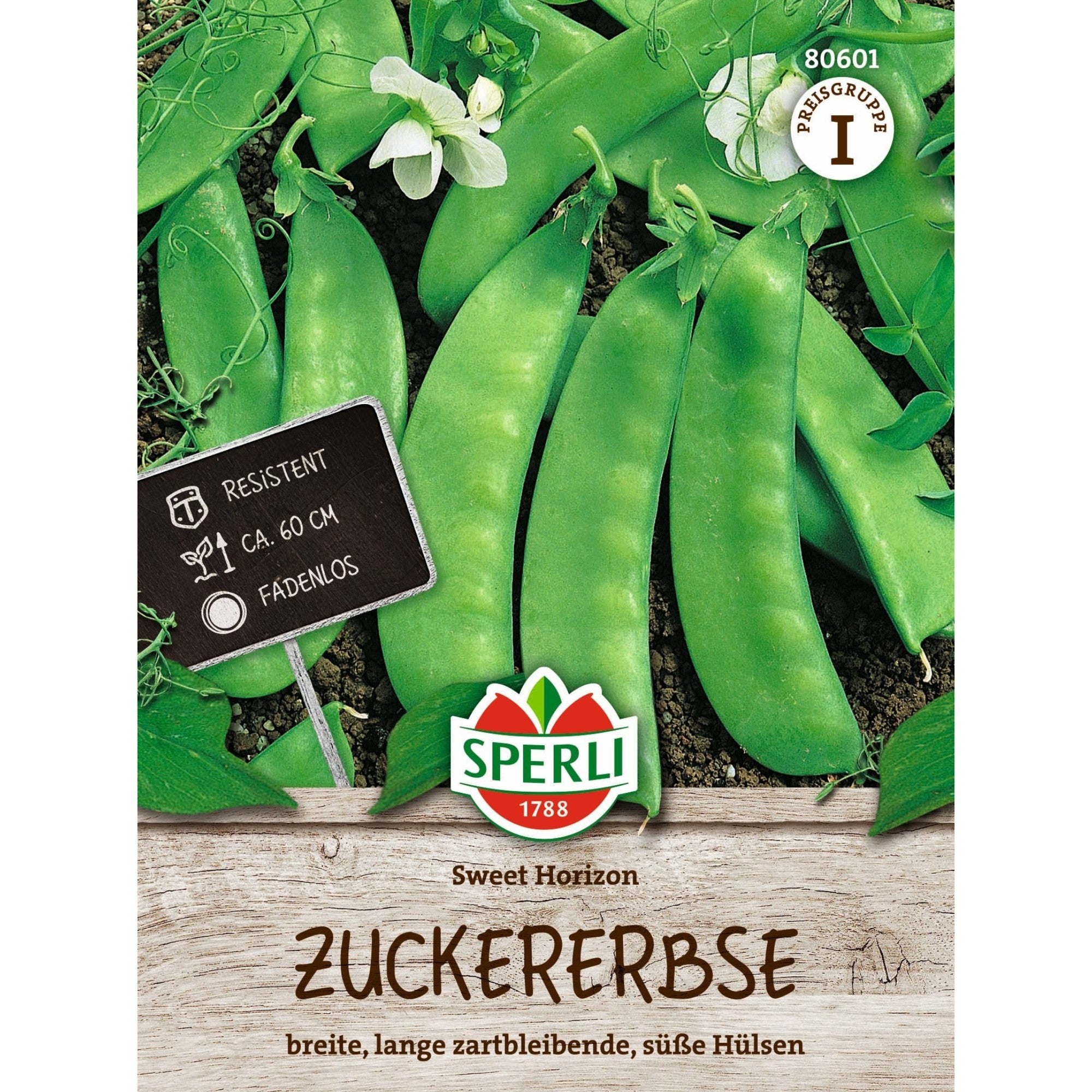 SPERLI Zuckererbsen-Samen 'Sweet Horizon'*