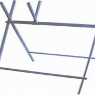 Sägebock, blaue Pulverfarbe*