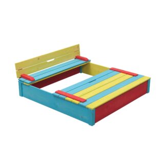 Sandkasten holz 120x120cm, eingefärbt*