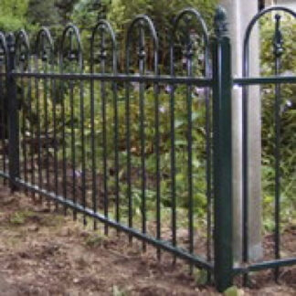 Schmuckzaun Schmiedeeisen Gartenzaun 100x190cm*