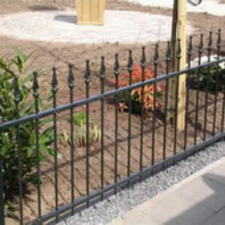 Schmuckzaun Schmiedeeisen Gartenzaun 200x100cm*