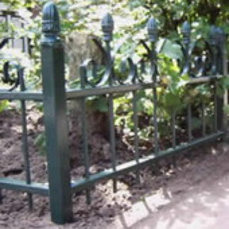 Schmuckzaun Schmiedeeisen Gartenzaun 200x70cm*