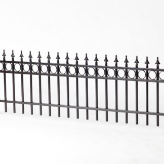 Schmuckzaun Schmiedeeisen Gartenzaun 60x190cm*