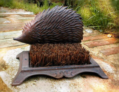 Schuhbürste Igel, Schuhputzer als Tür Dekoration - Haustür, Bürste Schuhbürste*