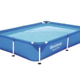 Schwimmbad Stahlrahmen 221x150x43cm*