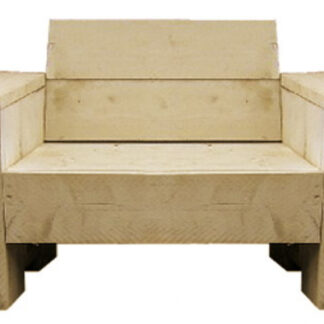 Sessel Gerüstbretter Bauholz*