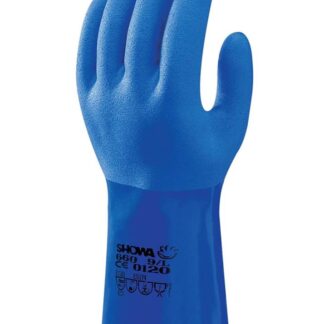 Showa 660 PVC-Chemikalien-Pflanzenschutz-Schutzhandschuh (Größe: L)*