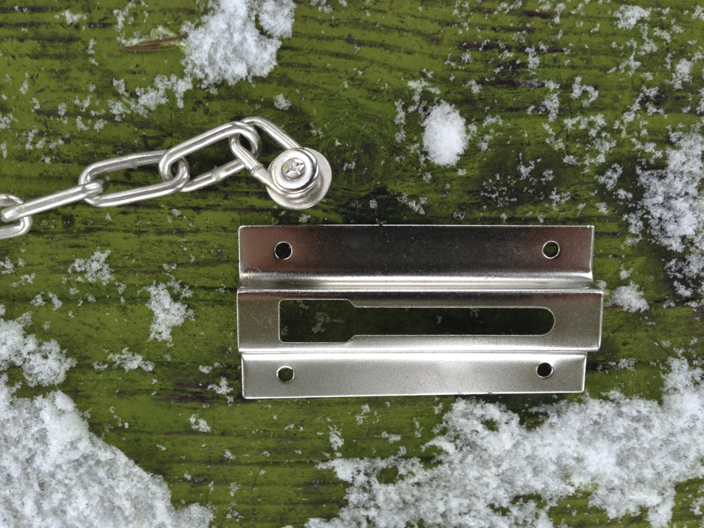 Sicherheitskette als Türkette - Vorhängekette, Türsicherung, Kette Wohnungstür*