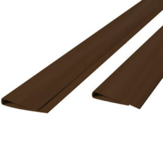 Sichtschutzmatte PVC Profil Bambuszaun braun 200cm*