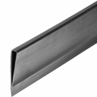 Sichtschutzmatte PVC Profil Bambuszaun schwarz 200cm*