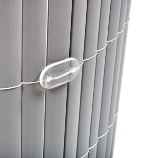 Sichtschutzmatte PVC Sichtschutz Balkon grau 100x500cm*