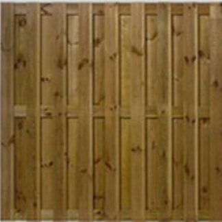 Sichtschutzzaun 180x180cm 15 dielen*
