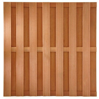 Sichtschutzzaun Holzzaun Dichtzaun hartholz 180x180cm*