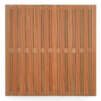 Sichtschutzzaun Holzzaun hartholz 180x180cm*