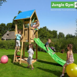 Spielturm Jungle Castle mit Rutsche*