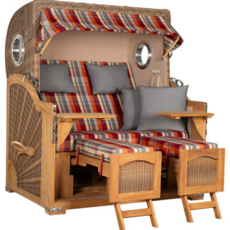 Strandkorb Amrum Grande Bullauge Teak PE Banana Dessin 584*