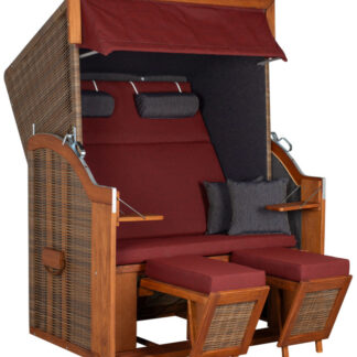 Strandkorb Tinnum Pinie PE griseum Dessin 575*