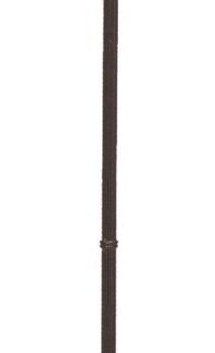 Terrassenfackel Gartenfackel Stahl Schwarz/Kupfer 155cm*