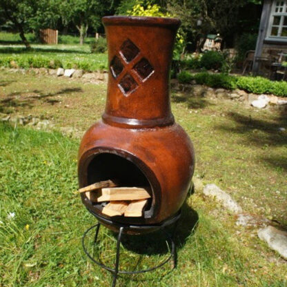 Terrasseno​​fen mit Strahlungswärme, Ofen für denGarten, Kamin, Toluca 90*