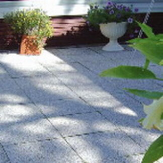 Terrassenplatten Kiesfliesen weiß 50X50X5cm*