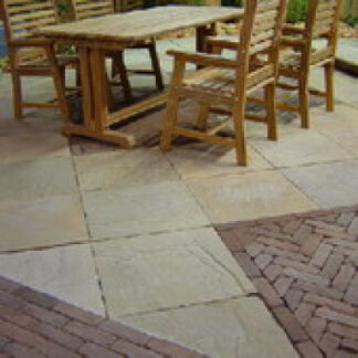 Terrassenplatten Sandstone gelb 80x80x3cm (m2)*