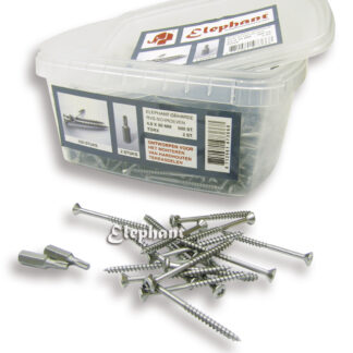 Terrassenschrauben edelstahl für Terrassendielen 4.0x50mm (500st)*