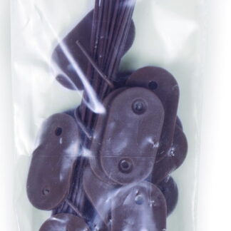 Tie-wraps Kabelbinder  braun*