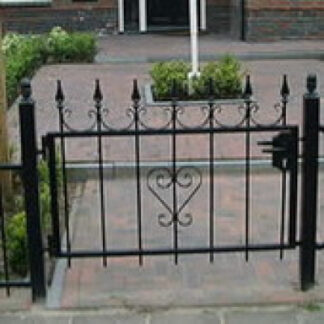 Tor Schmuckzaun Monaco 100x70cm*