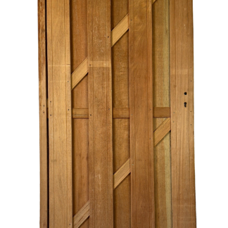 Tor Zauntor Gartentor Hartholz 180x90cm*