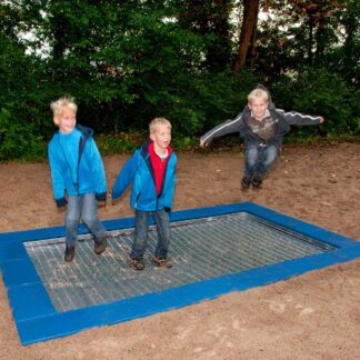 Trampolin im Rahmen 150x150cm*
