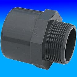 Übergangsmuffe Verbindungsstück 50mm mit 2" AG*
