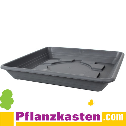 Untersetzer Lara aus Kunststoff 25x25-40x40cm Anthrazit 40x40cm (für 50er Topf)*