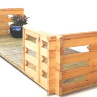 Veranda 400x150cm Gartenhaus Gartenhäuser*