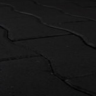 Verbundpflaster Schwalbenschwans, schwarz*