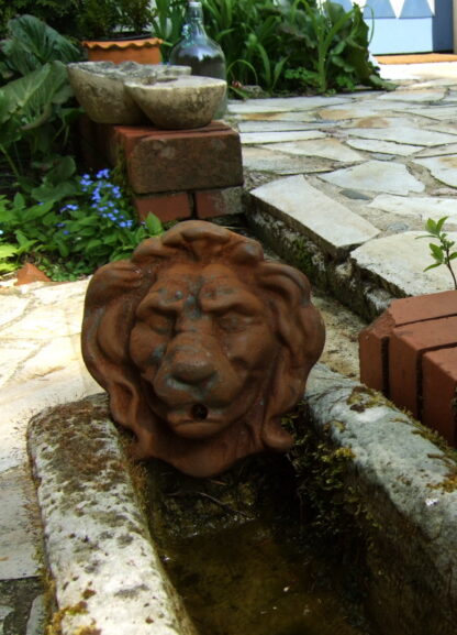 Wasserspeier Löwe - Auslauf für Wandbrunnen Brunnenauslauf, Speier Wasserauslauf*