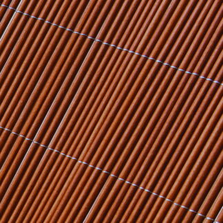 Weidenmatten Sichtschutzmatten komposit braun 2x3m*