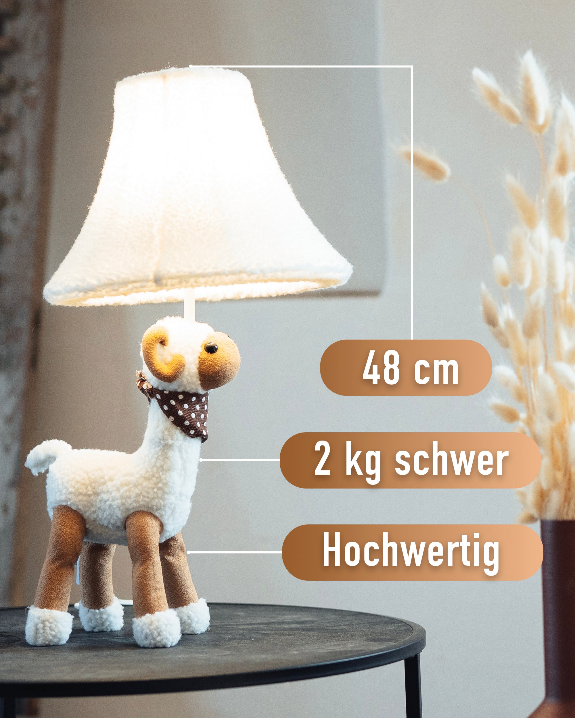 Wolle (Höhe 48cm)*