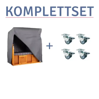 Zubehör Komplettset zum Strandkorb Baltic 2-Sitzer*